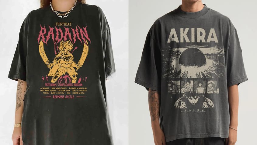 To anime enthusiast t-shirt design idea