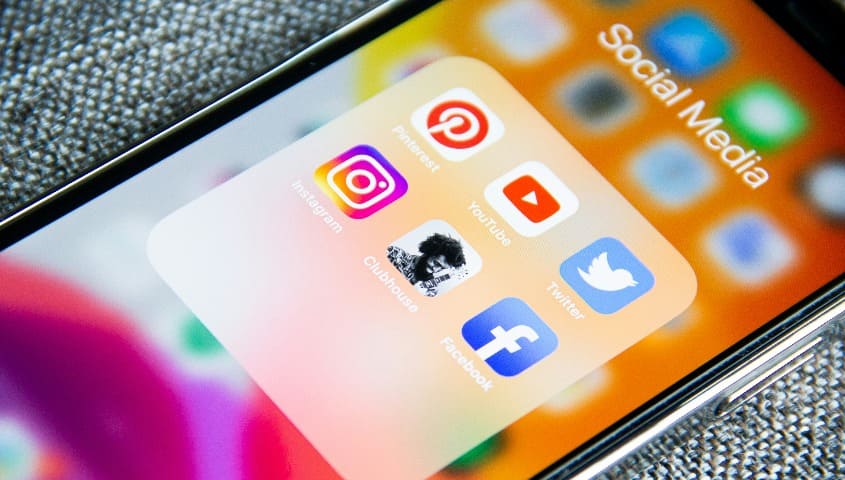 Common social media apps on your phone