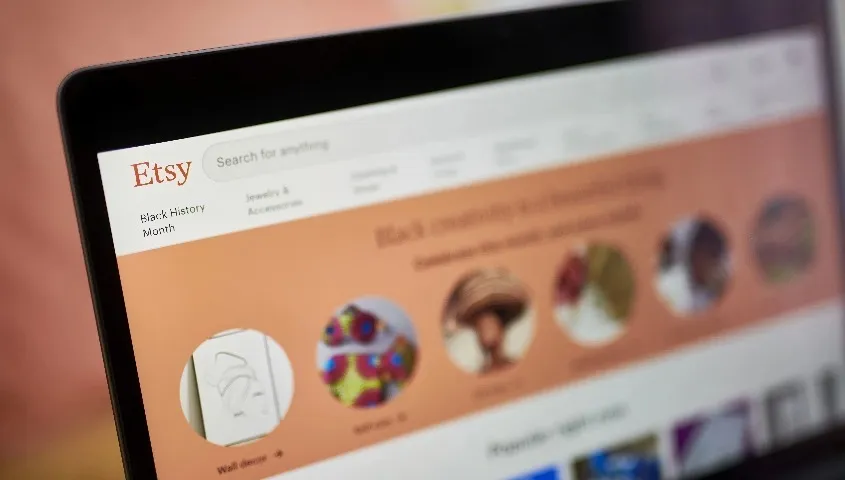 dashborad of etsy