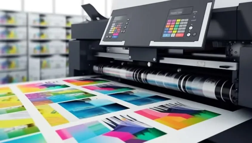 DTF printers use special film to print full-color designs