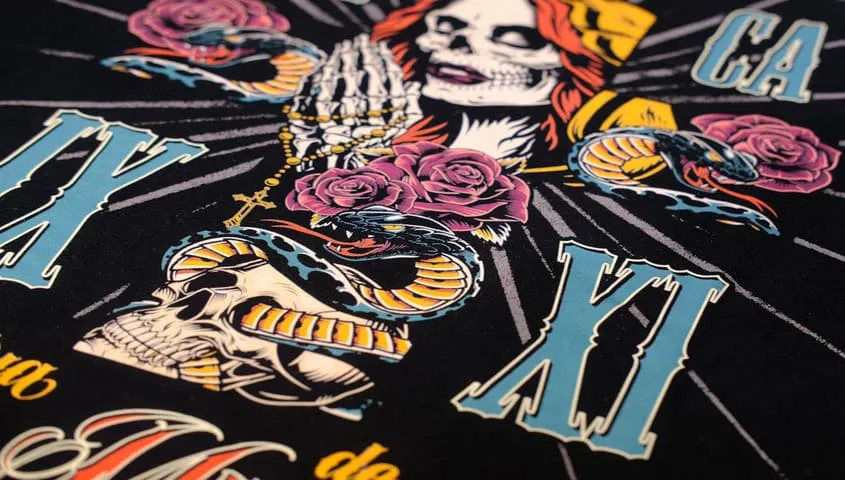 custom tshirt made by screen printing