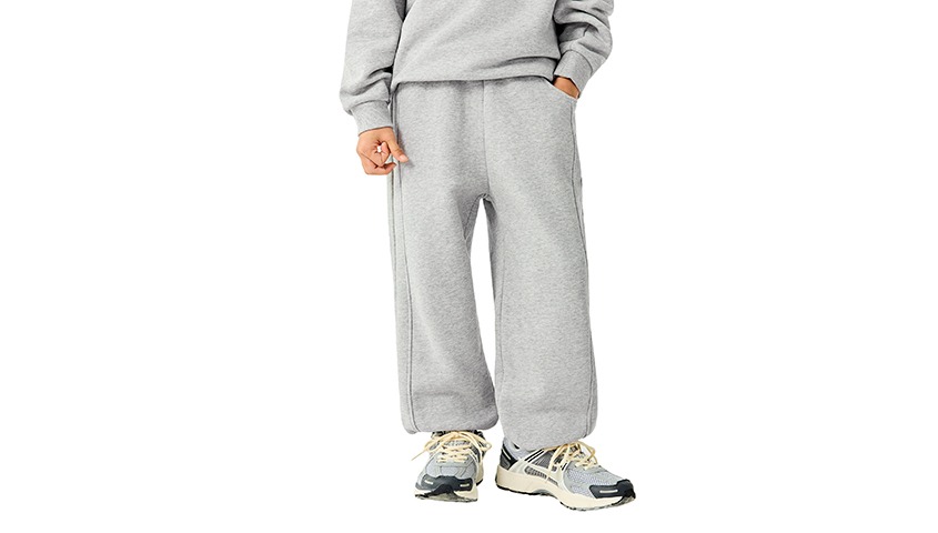 best kid's sweatpants: Essential kids' fleece jogged sweatpants