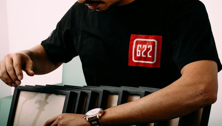 custom tshirt made by heat transfer vinyl