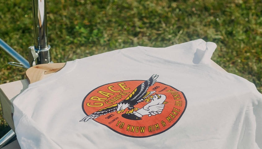 center chest t-shirt desgin placement