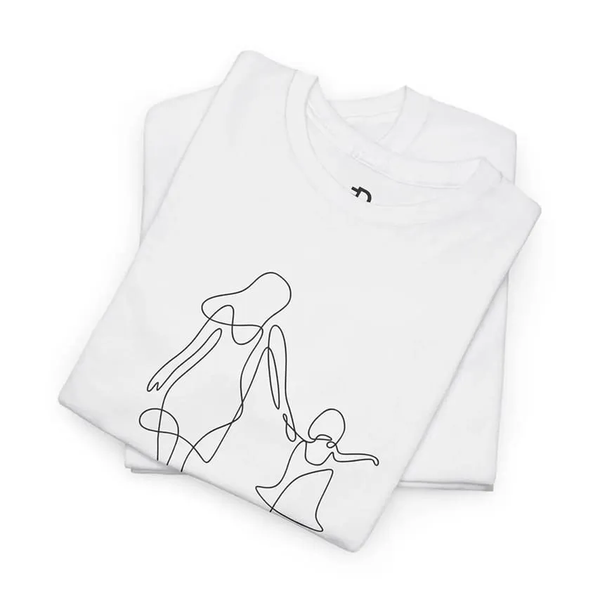 Mother & Child Silhouette mother's day shirt idea