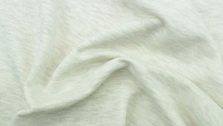 Cotton fabric example showing one of the most common types of fabric used in clothing.