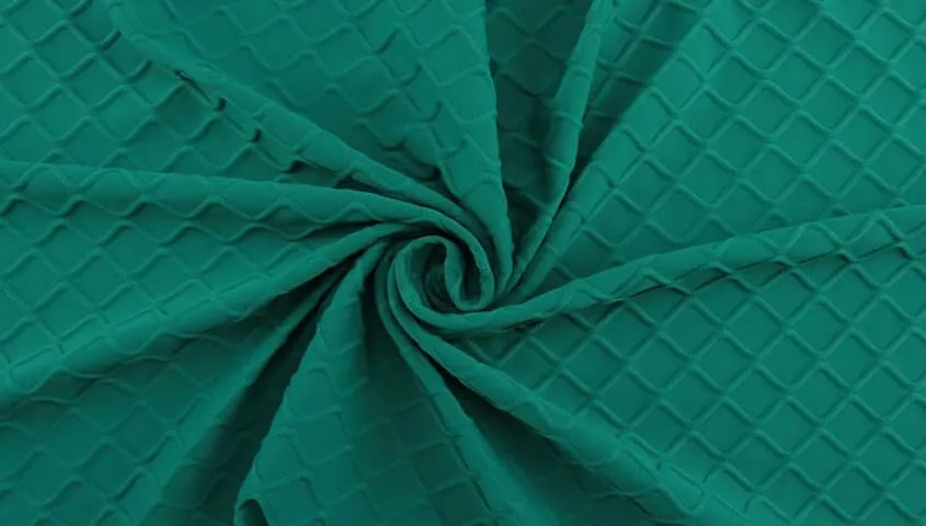 Spandex elastane fabric with stretch texture showing a flexible type of fabric used in clothing.
