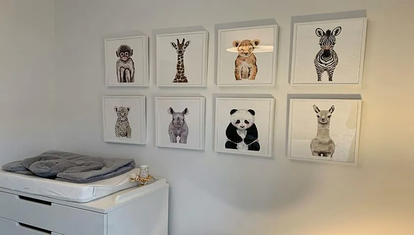 different type art prints sell on etsy shop