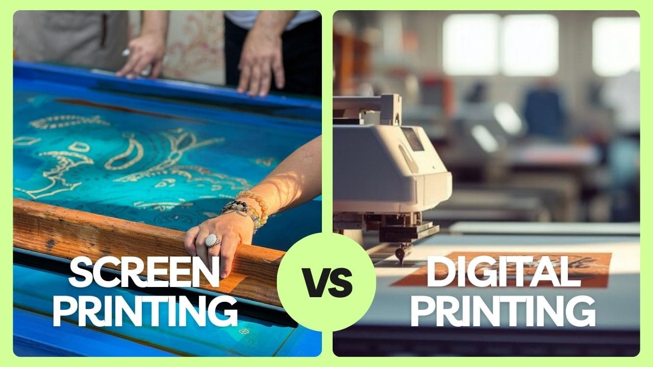 screen printing vs digital printing