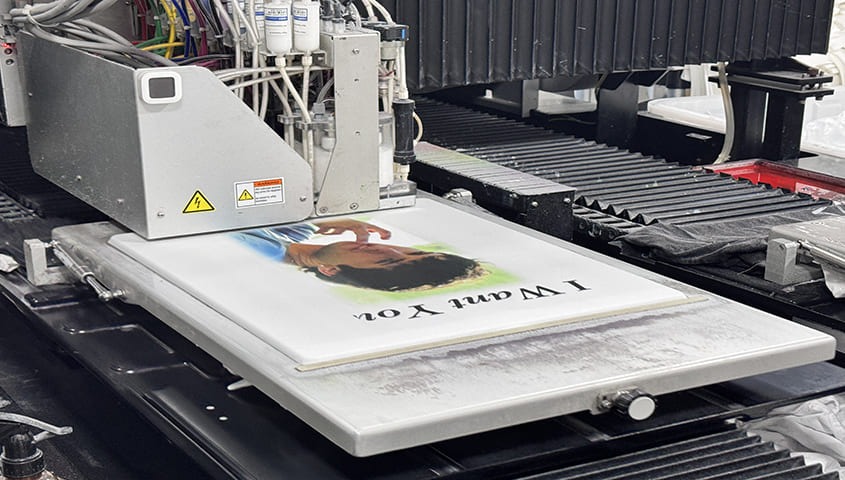 tapstitch digital printing working