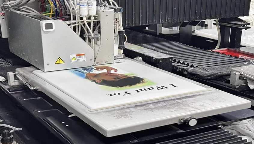 tapstitch digital printing working