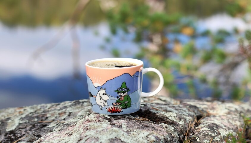 Custom illustrated mug representing what sells best on etsy in gift categories