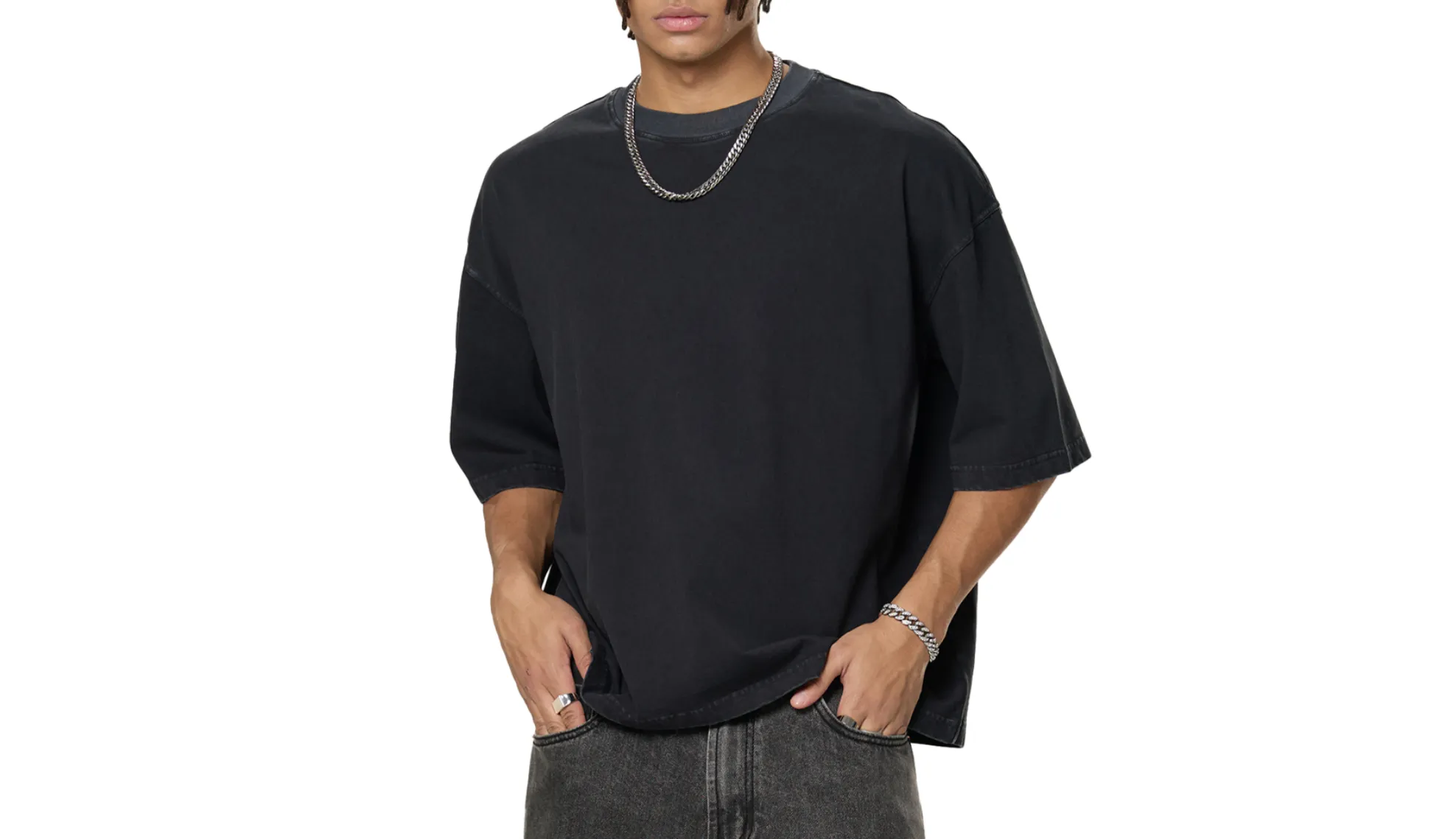Tapstitch Vintage Washed Boxy T-Shirt — a cropped, square silhouette rooted in Japanese streetwear and different t shirt styles
