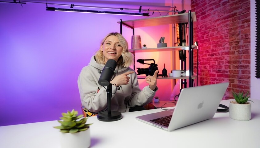 YouTube creator recording content in a home studio—how to make money online with YouTube in 2026