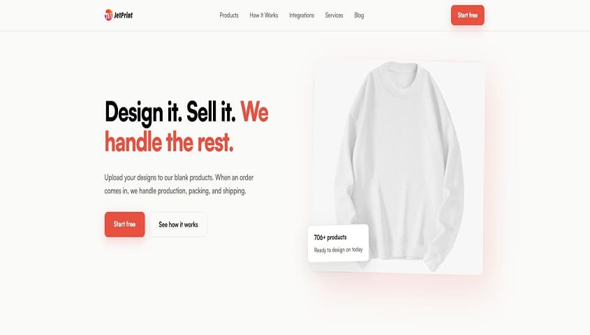 Jetprint homepage