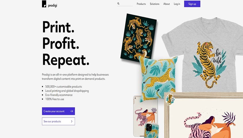 Prodigi site