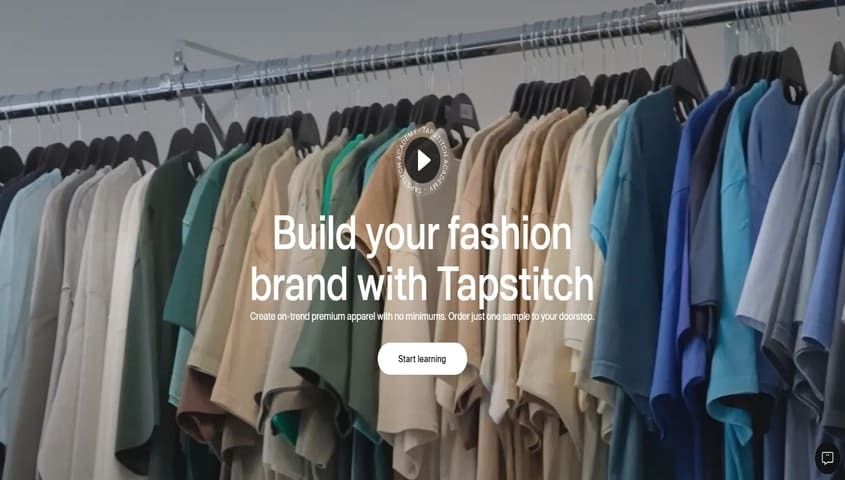 branding fashion with Tapstitch