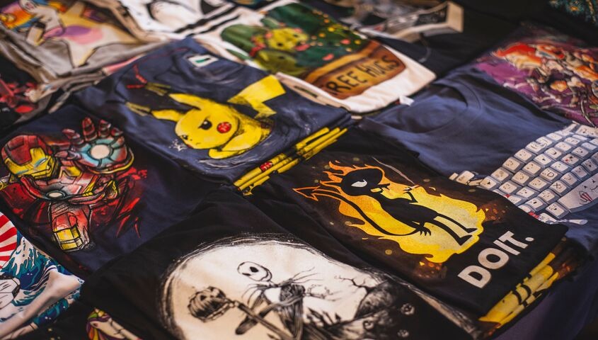 Trending shirts with bold graphic designs