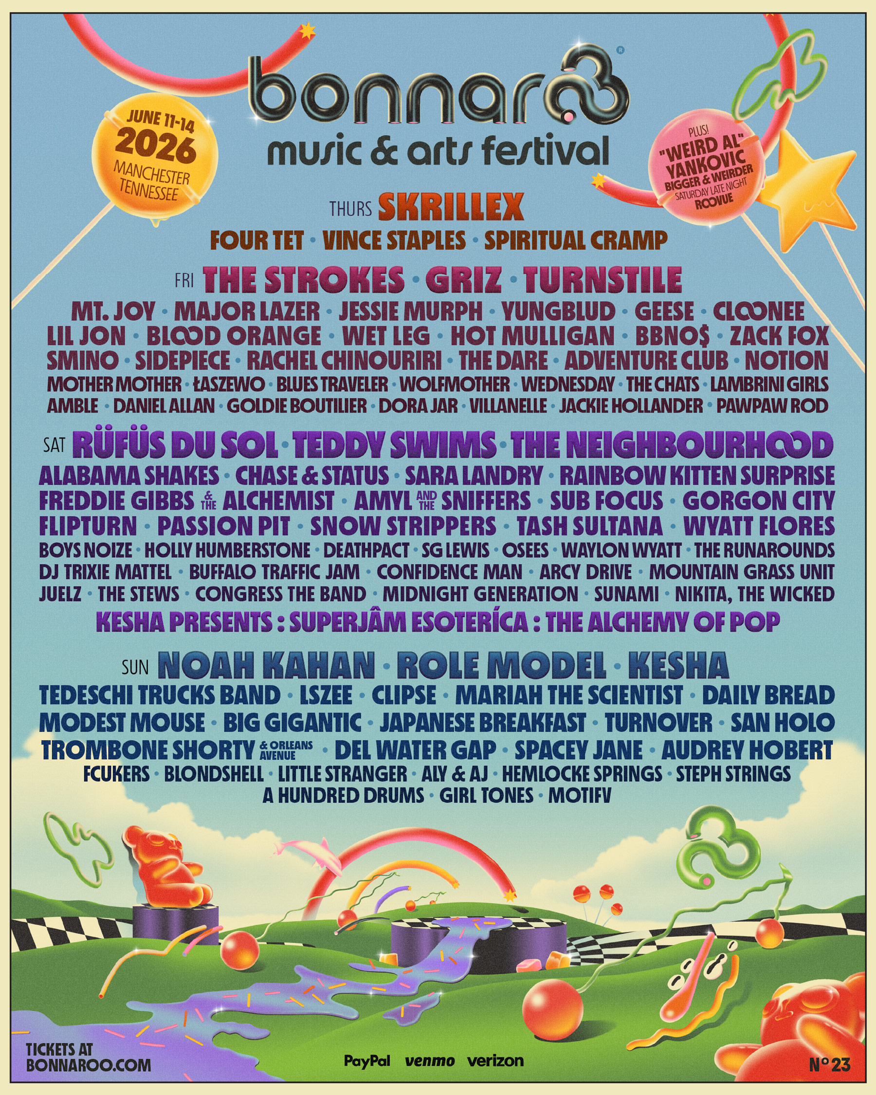 Bonnaroo poster