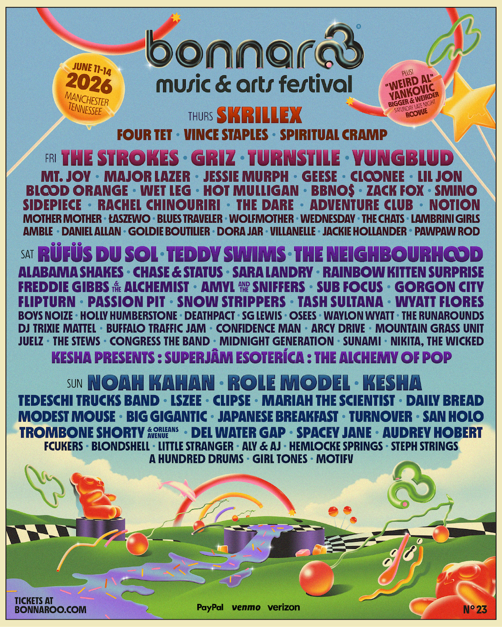Bonnaroo poster