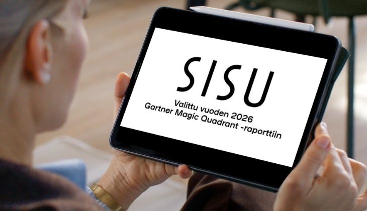 Funidatan Sisu-järjestelmä valittu Gartnerin Magic Quadrant -vertailuun alan jättien kanssa