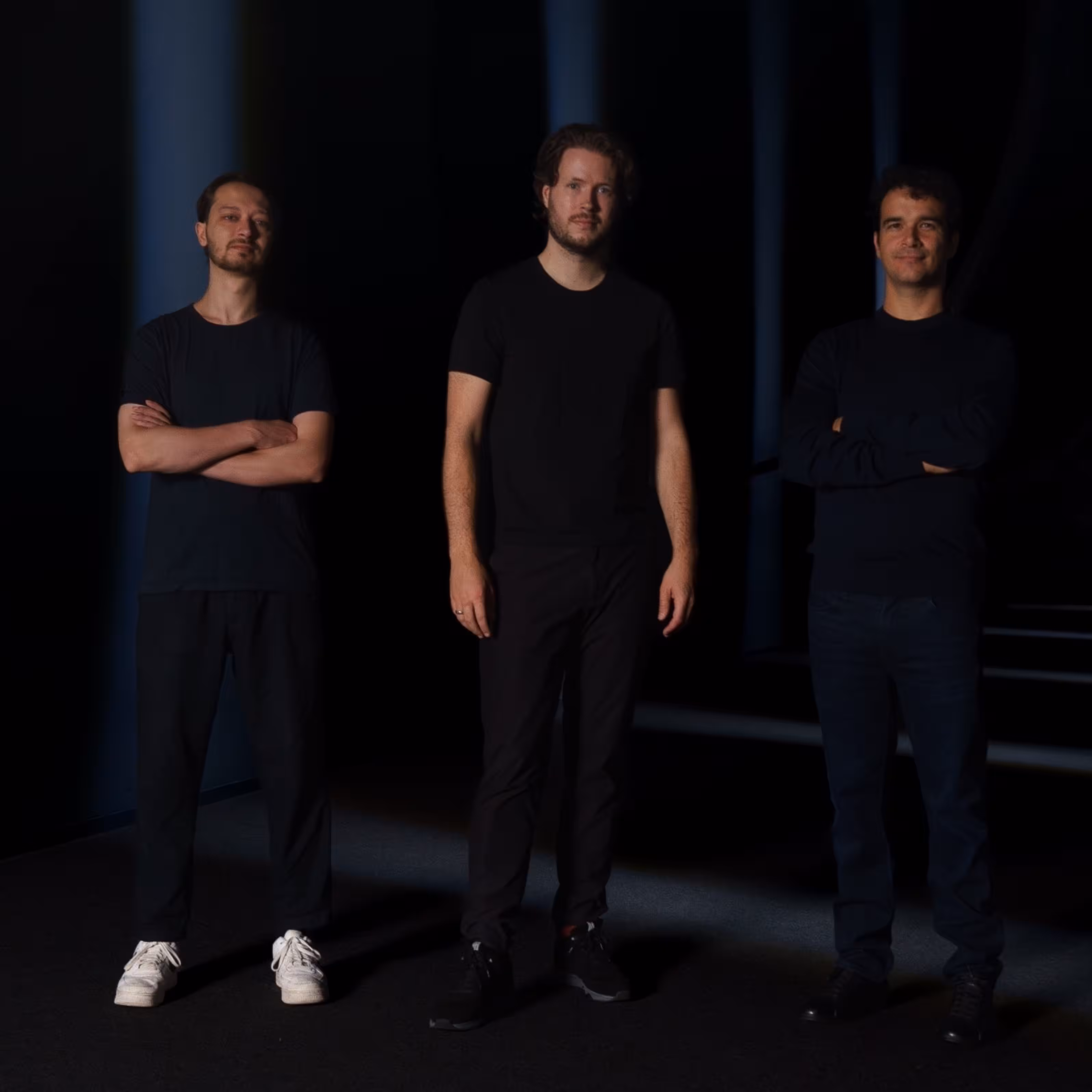 Hadrian founders Rogier Fischer, Olivier Beg and Maurice Clin