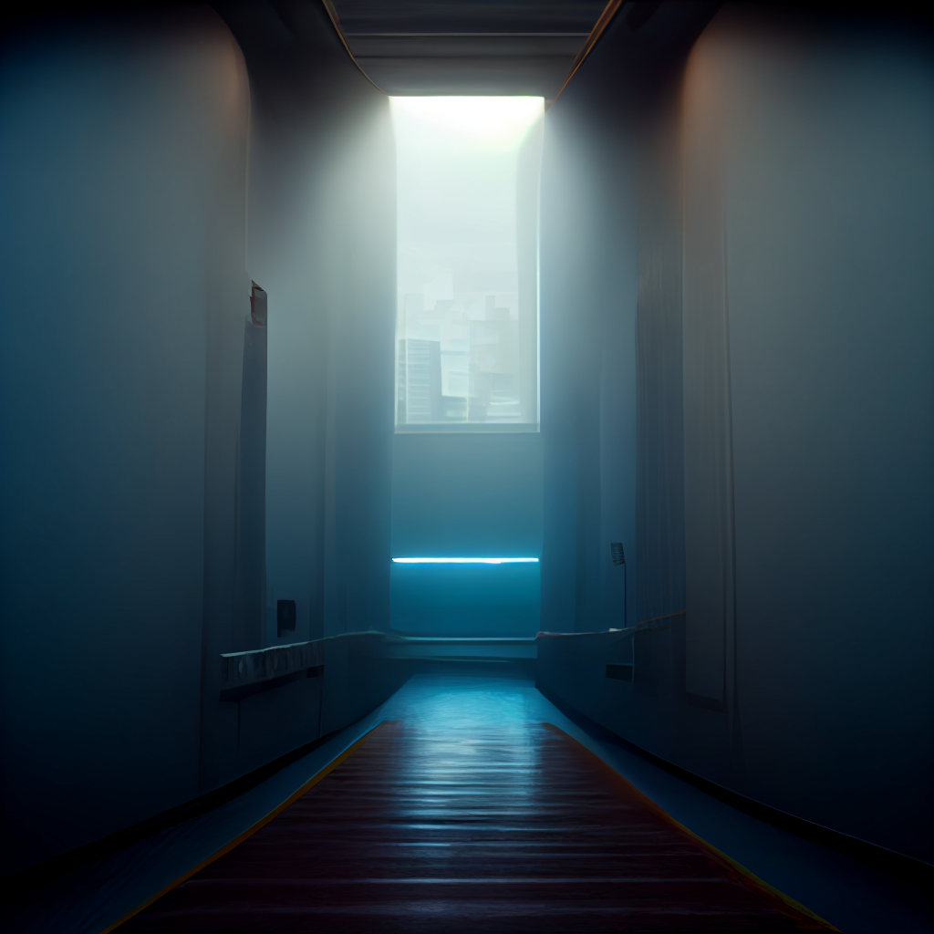 Abstract room in AR