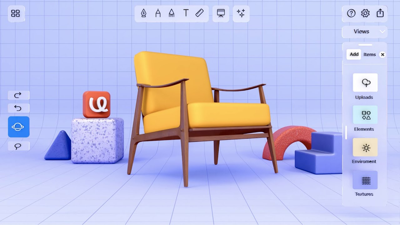 Modeling in uMake for iPad and iPhone (Source: YouTube.com)