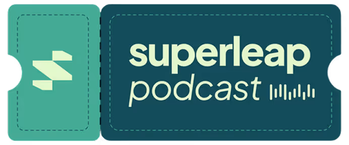 Superleap podcast badge