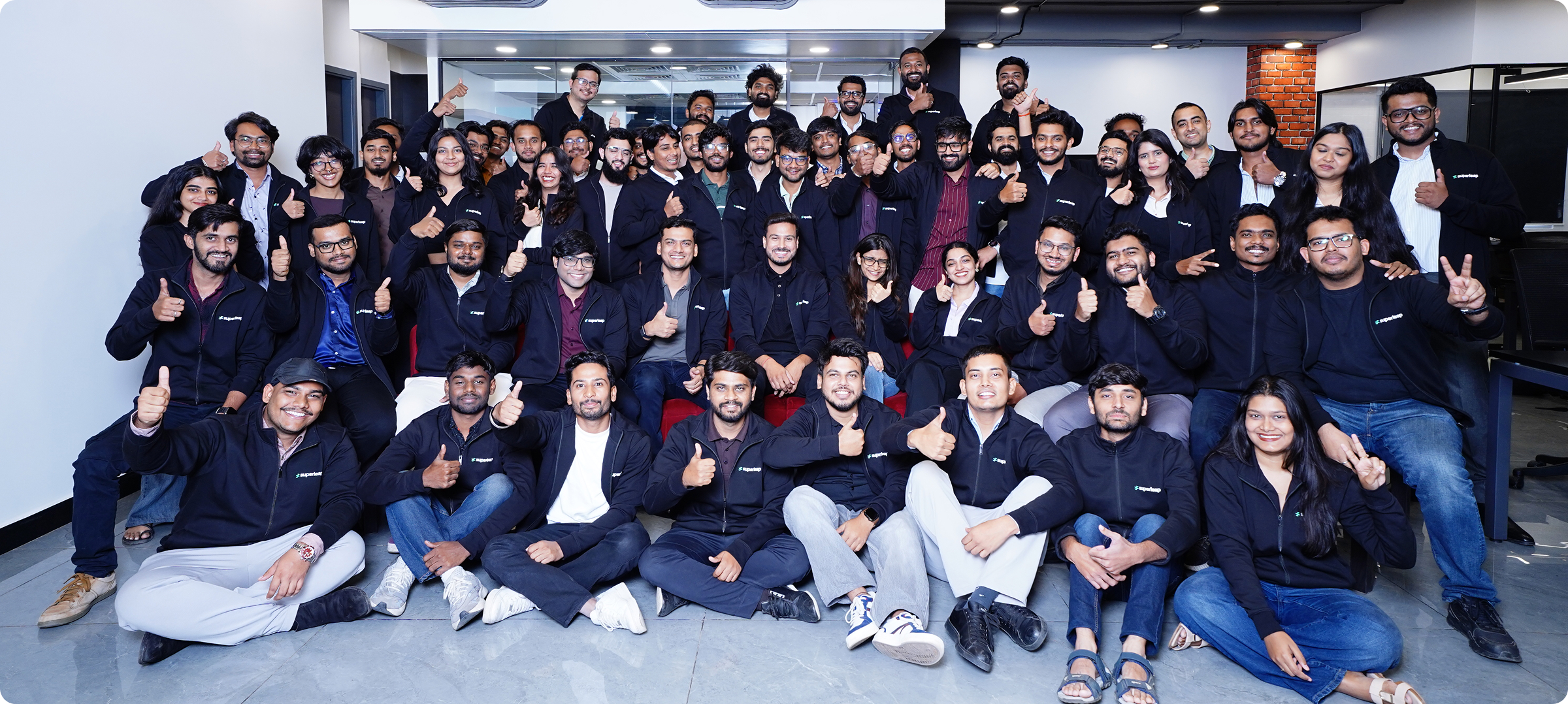 A team photograph of Superleap team from August 2026.