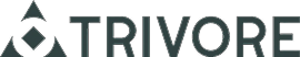 Trivore company logo with a stylized triangular icon.