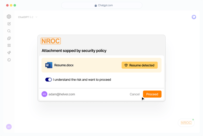 GenAI Security That Accelerates Enterprise AI Productivity | NROC Security