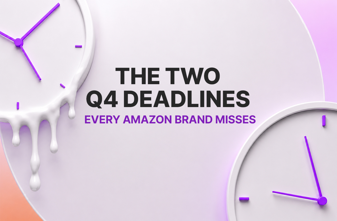 why Amazon sellers need to manage two separate Q4 deadlines - Cueball Creatives