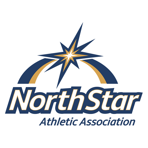 NorthStar Athletic Association logo with a stylized star and arc design.