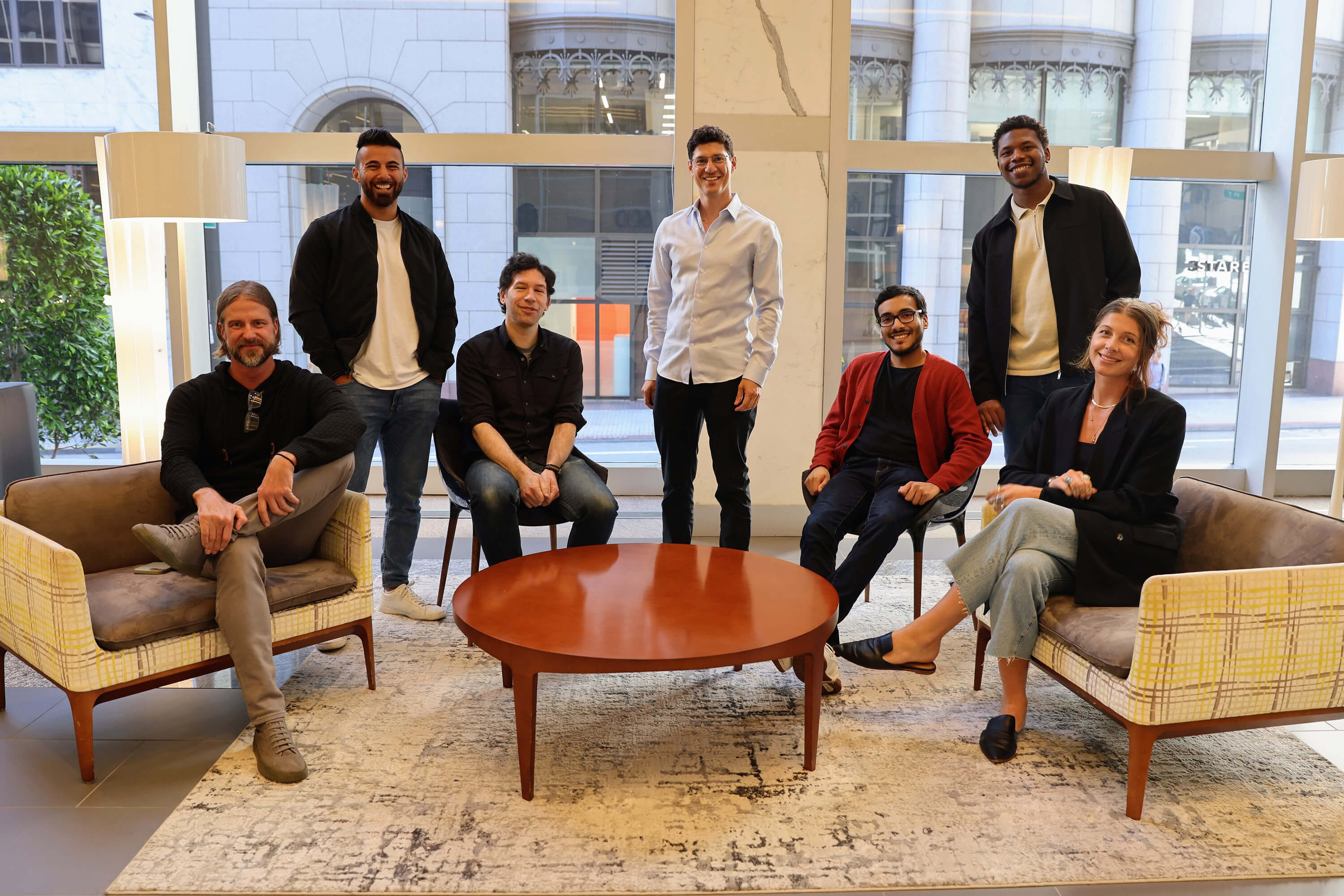 A group photo of the Datable team.