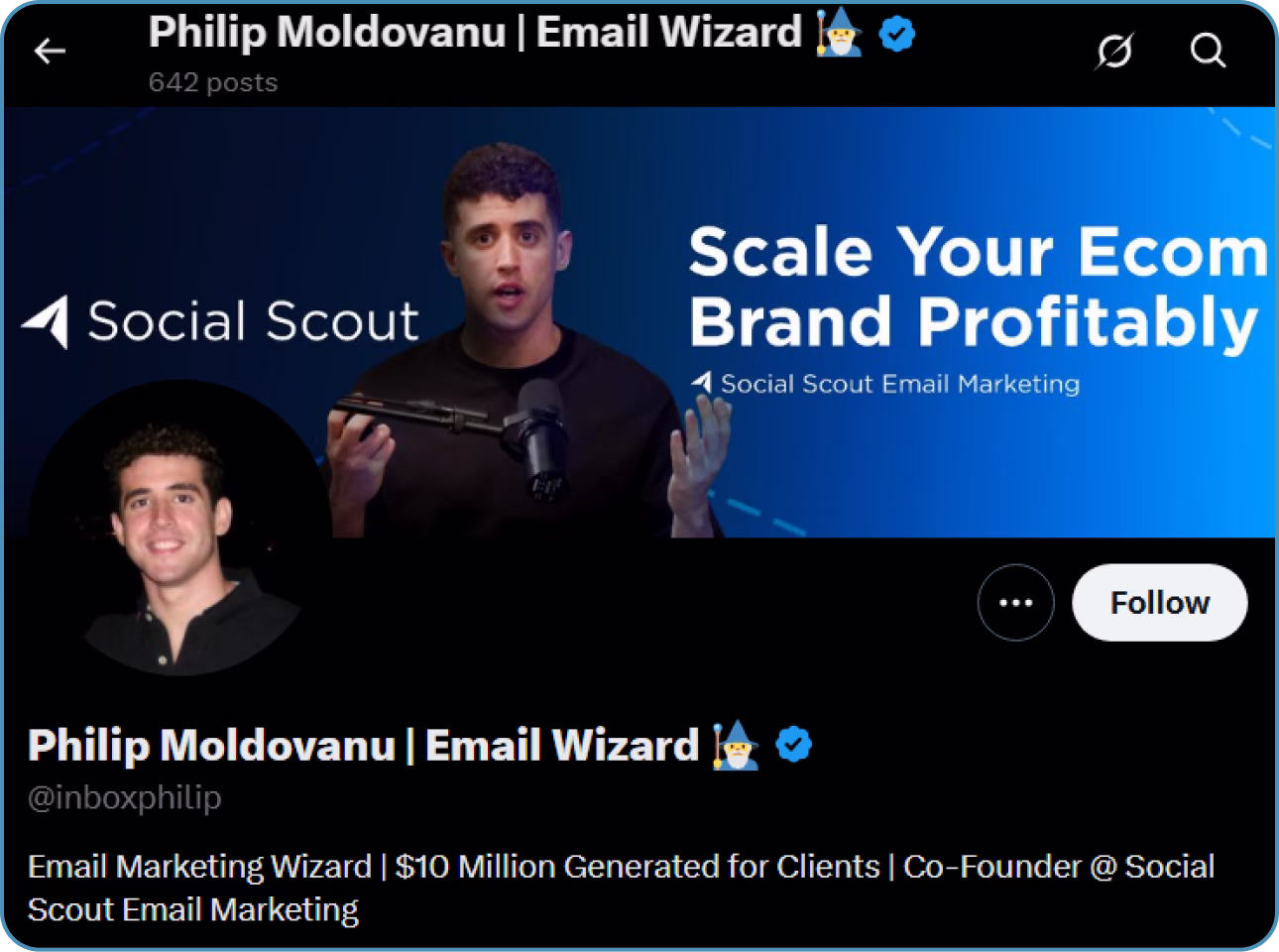 Connor Rodgers, Co-Founder of Social Scout