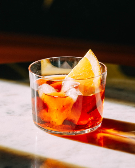 Negroni cocktail