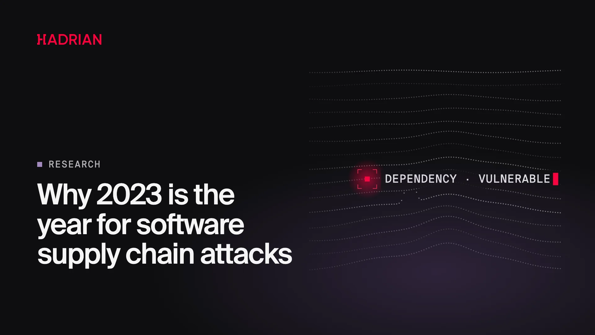 Why 2023 is the year for software supply chain attacks