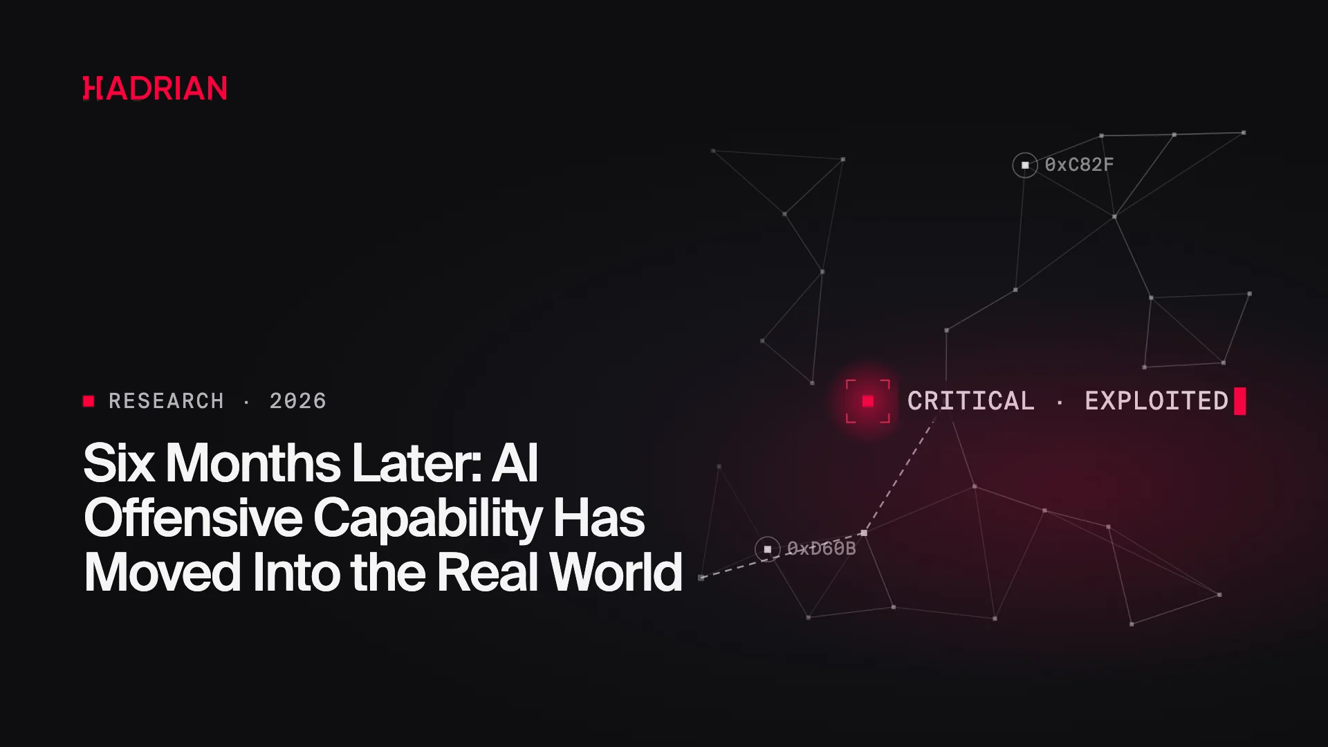 Six Months Later: AI Offensive Capability Has Moved Into the Real World