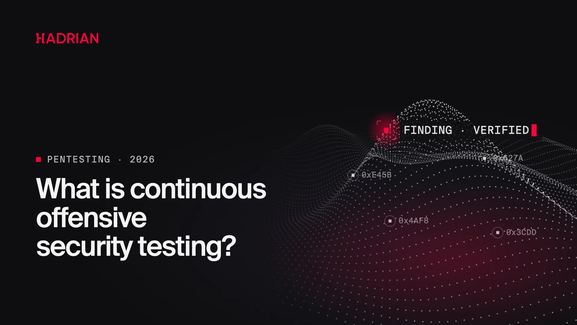 What is continuous offensive security testing?