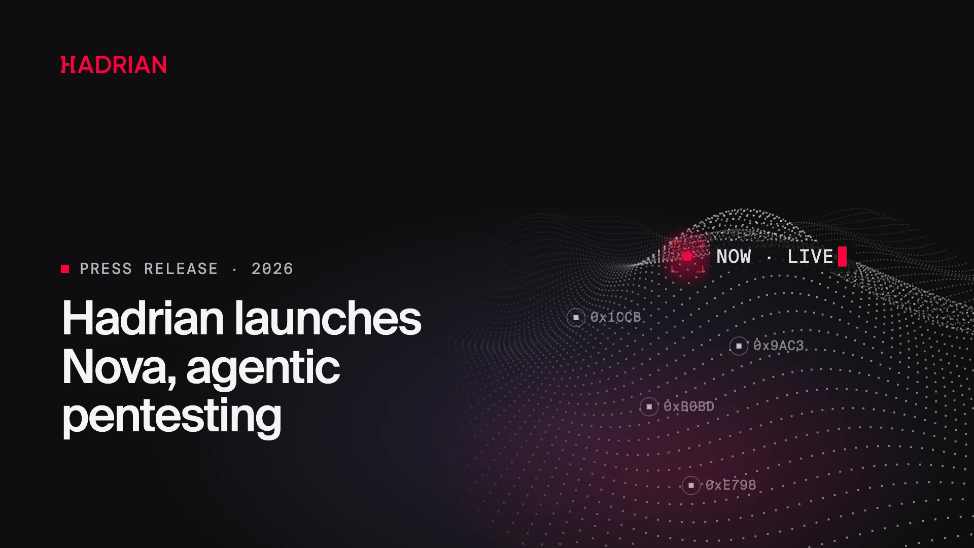 Hadrian launches Nova, agentic pentesting