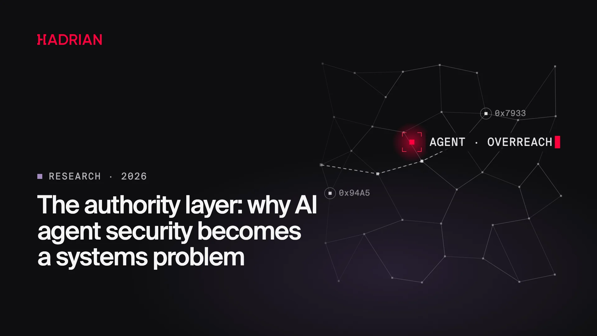 The authority layer: why AI agent security becomes a systems problem