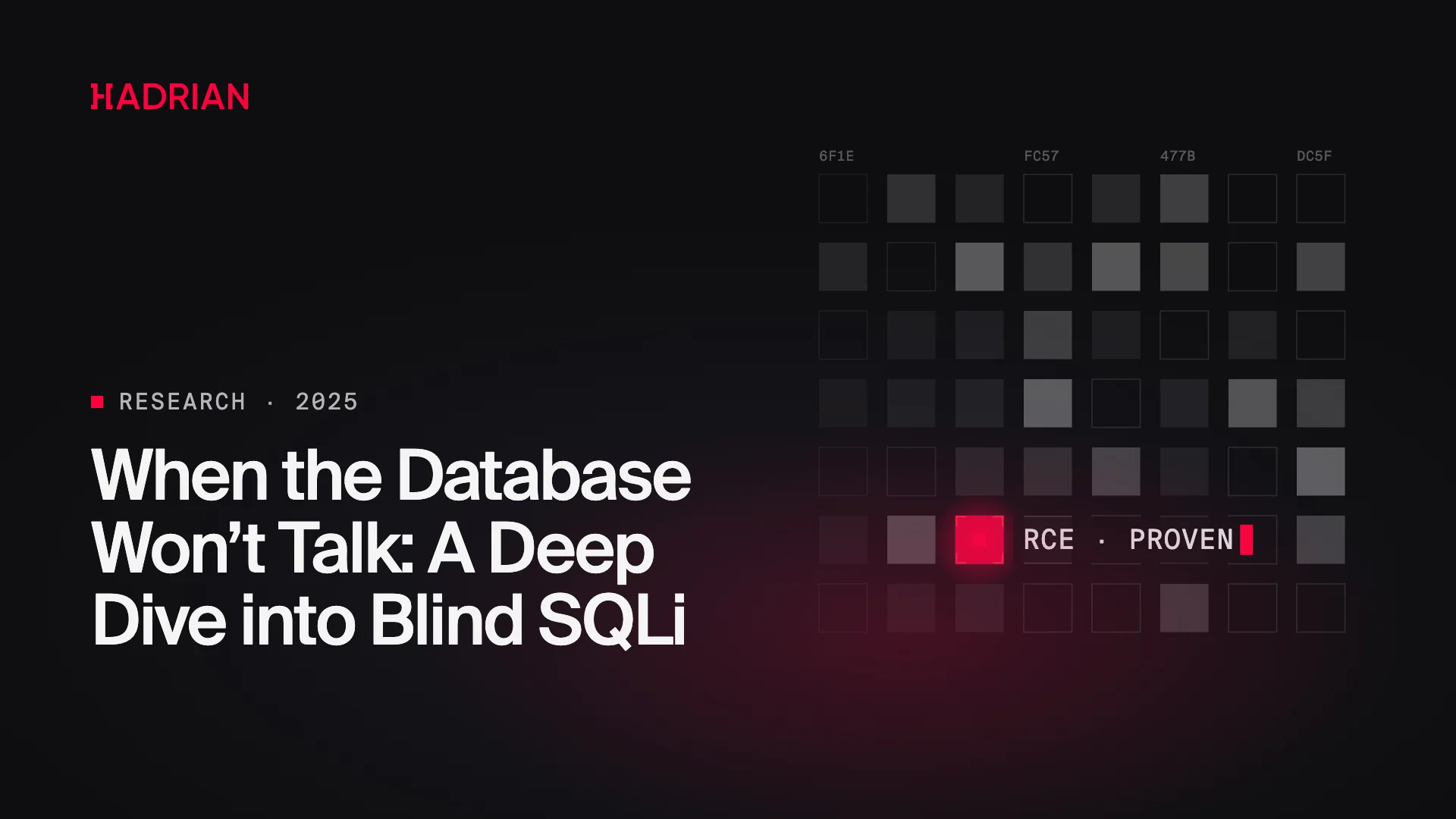When the Database Won’t Talk: A Deep Dive into Blind SQLi