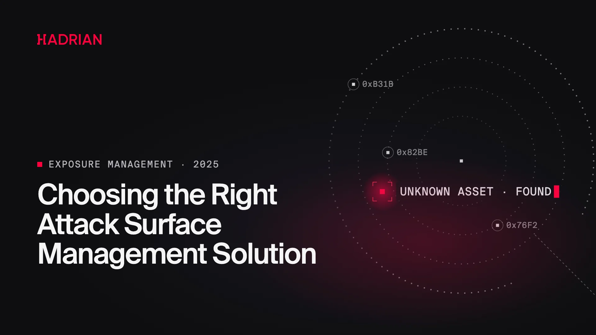 Choosing the Right Attack Surface Management Solution