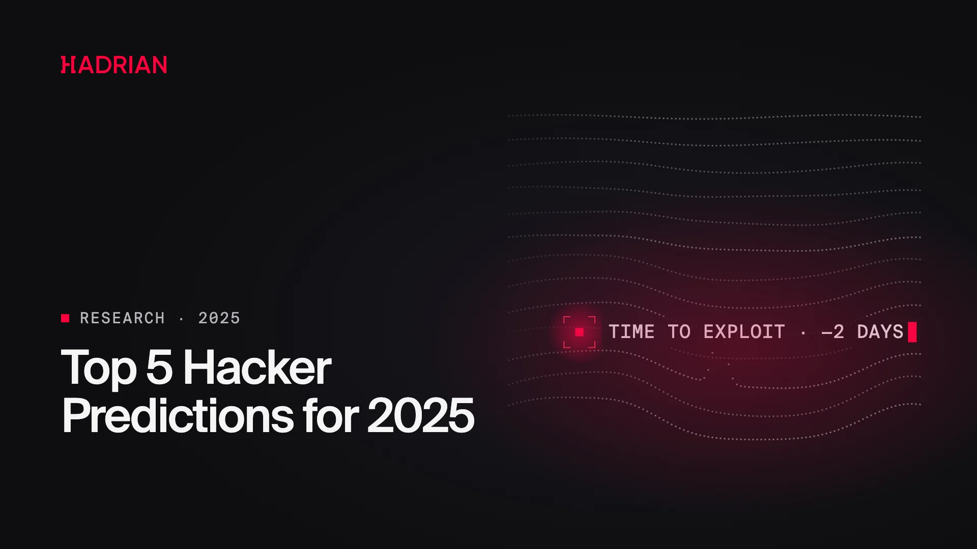 Top 5 Hacker Predictions for 2025