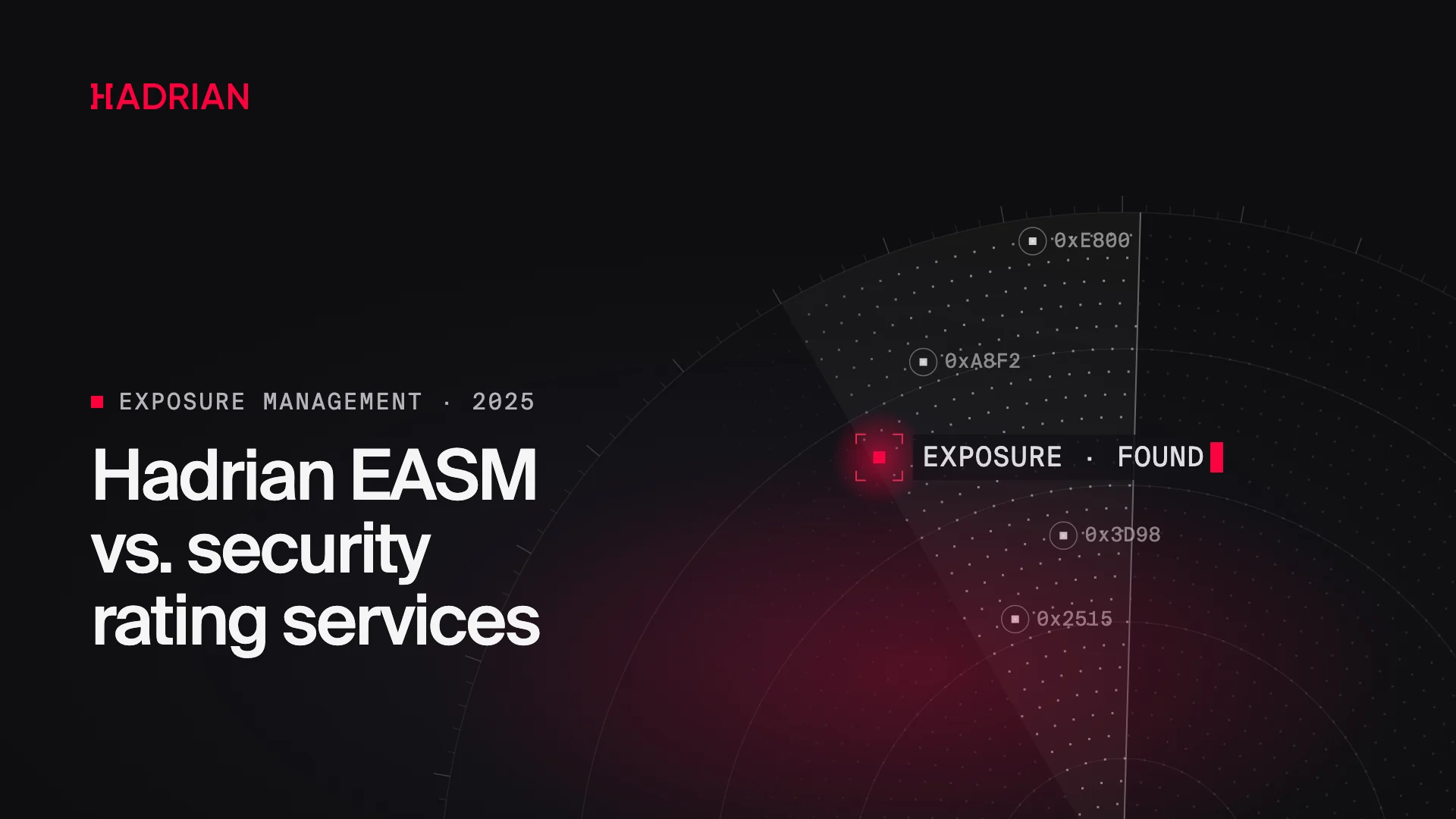 Hadrian Security EASM vs. Security Rating Services: Which is Right for Your Organization?