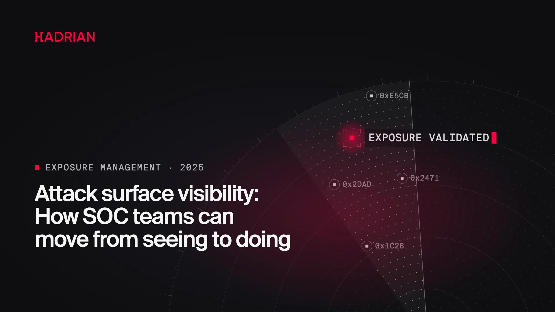 Attack surface visibility: How SOC teams can move from seeing to doing