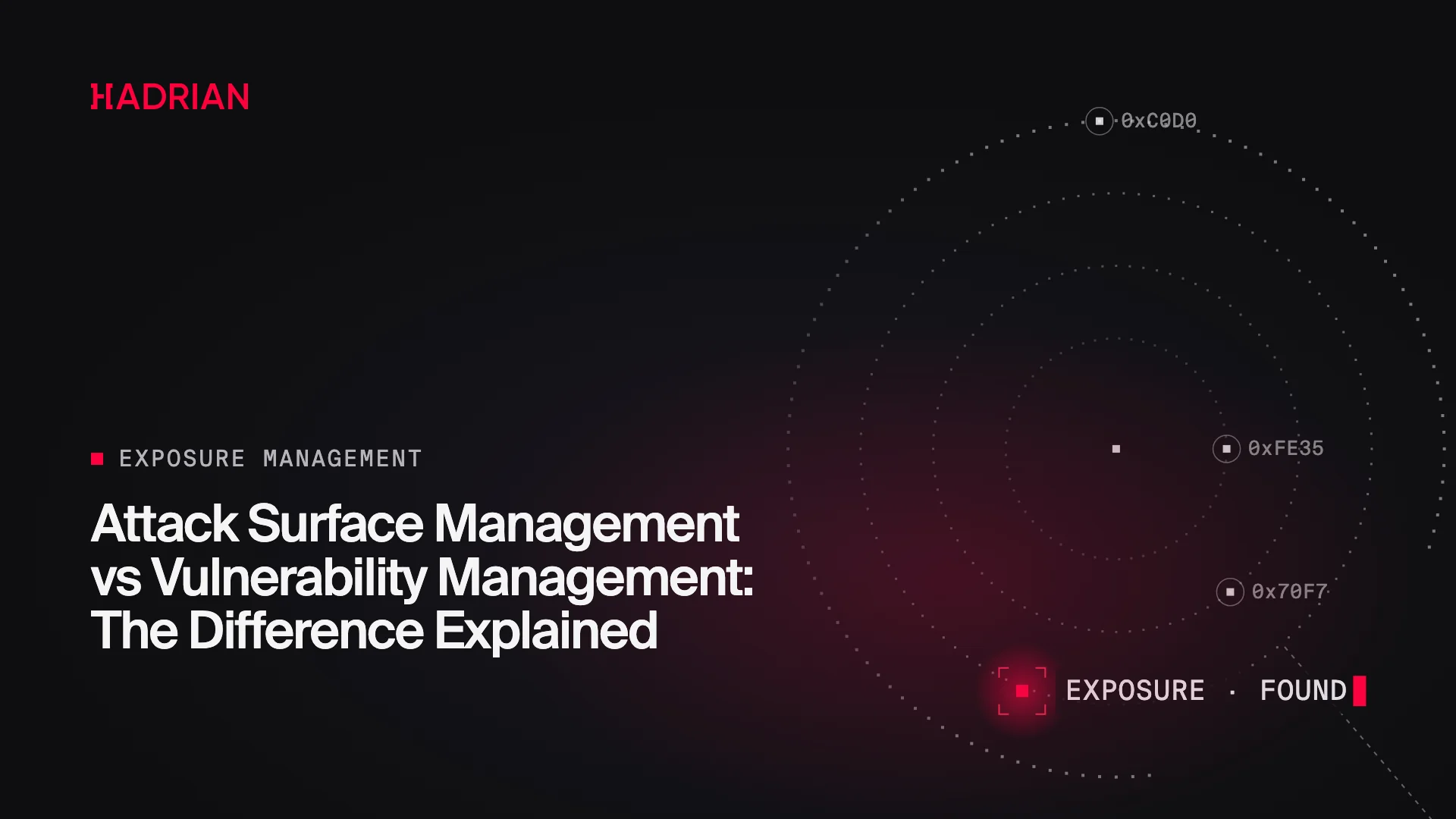 Attack Surface Management vs Vulnerability Management: The Difference Explained