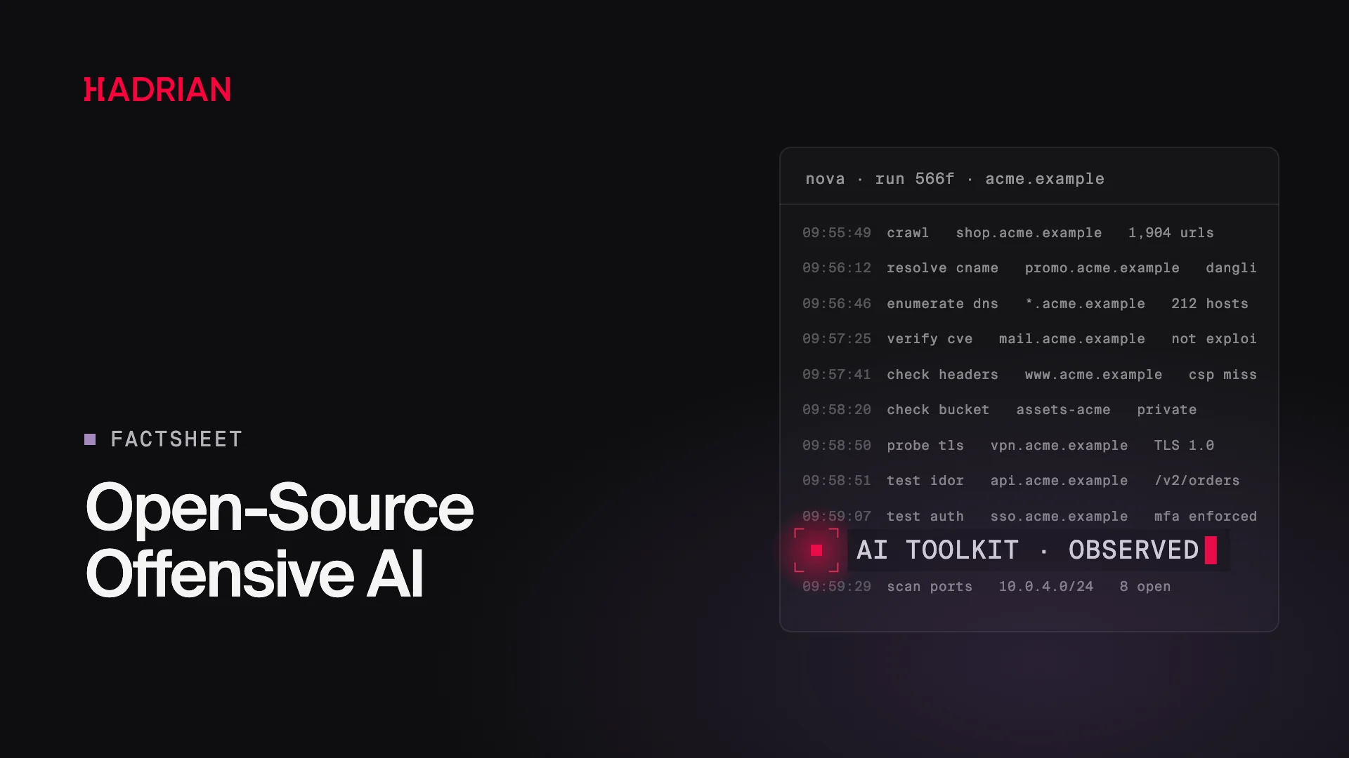Open-Source Offensive AI