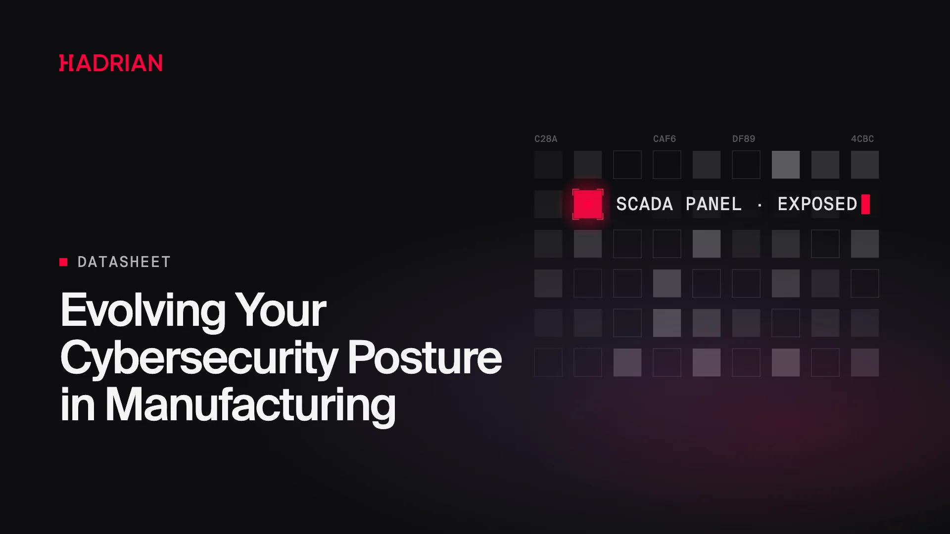 Evolving Your Cybersecurity Posture in Manufacturing